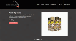 Desktop Screenshot of kickstart.no