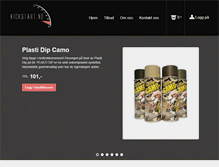 Tablet Screenshot of kickstart.no